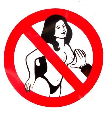 Pegatina Sticker Prohibición Escudo No El Agarrarlo Se Don 't Touch Grapschverbor 9,8 Cm • 2.19€