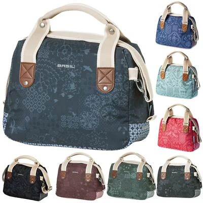 Basil Boheme City Bag Bike Handlebar Bag 8L Shoulder Strap Water Resistant - Image 1 of 4