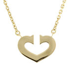 [Japan Used Necklace] Cartier C Heart Necklace 18K K18 Yellow Gold Women'S Used