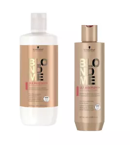 Schwarzkopf - BLONDME Rich Shampoo 1000ml & Rich Conditioner 250ml - Picture 1 of 1