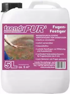 Fugenfestiger | Pflasterfugen | unkrautfreie Fugen | Sandfugen verfestigen - 5 L - Bild 1 von 1