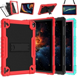 Shockproof Hybrid Rugged Case For YQSAVIOR/Coopers Tablet CP10 10.1 inch Tablet - Picture 1 of 34