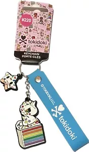 Tokidoki Unicorno Portachiavi in Gomma Borsa Charm - Rainbow Delight Dolce Unicorno - Foto 1 di 4