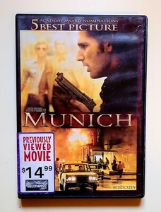 Munich Dvd Steven Spielberg True Story Suspense Thriller R 2005 Free Shipping