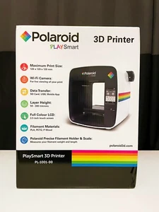 NEW Polaroid PlaySmart 3D Printer w/ WIFI Camera PL-1001-00 & Holder Scale - Picture 1 of 8
