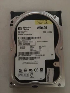 40gb ide hdd, wd caviar wd400bb-60dga0, 11jul2003 dcm: dsbanv2ch, p/n: 281748-0 - Picture 1 of 3