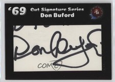 2019 Historic Auto 1969 Cut Signatures Don Buford Auto