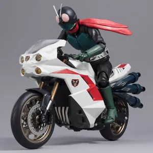 Bandai Exclusive Masked Rider No.2 Shin Masked Rider W/ Cyclone S.H.Figuarts Set - Picture 1 of 14