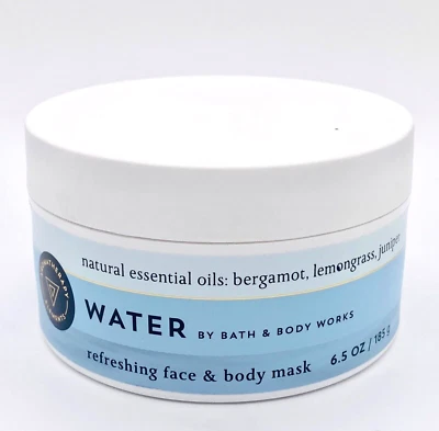 Bath & Body Works Aromatherapy WATER Face & Body Mask 6.5 oz Lemongrass Bergamot - Image 1 of 4