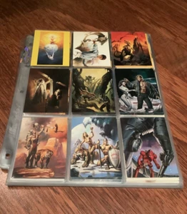 Boris Vallejo 4 Magnificent Myths card set: Base+Holo+Promo+Subset+Uncut+ - Picture 1 of 8