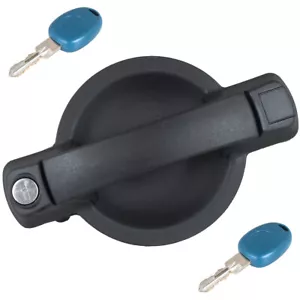 Door Handle Outside Schiebetuere Left + 2x Key for Fiat Doblo 2000-2010 - Picture 1 of 2