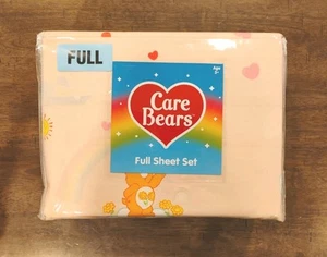 Care Bears FULL SIZE Bettwäsche 4-teiliges Lakenset - 100% Baumwolle *Neu - Bild 1 von 3