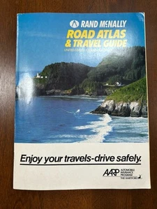 Rand McNally Road Atlas 1987 y guía de viaje Estados Unidos, Canadá y México - Imagen 1 de 15