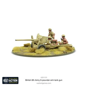 Bolt Action - British - 8th Army 6 Pounder - Picture 1 of 3