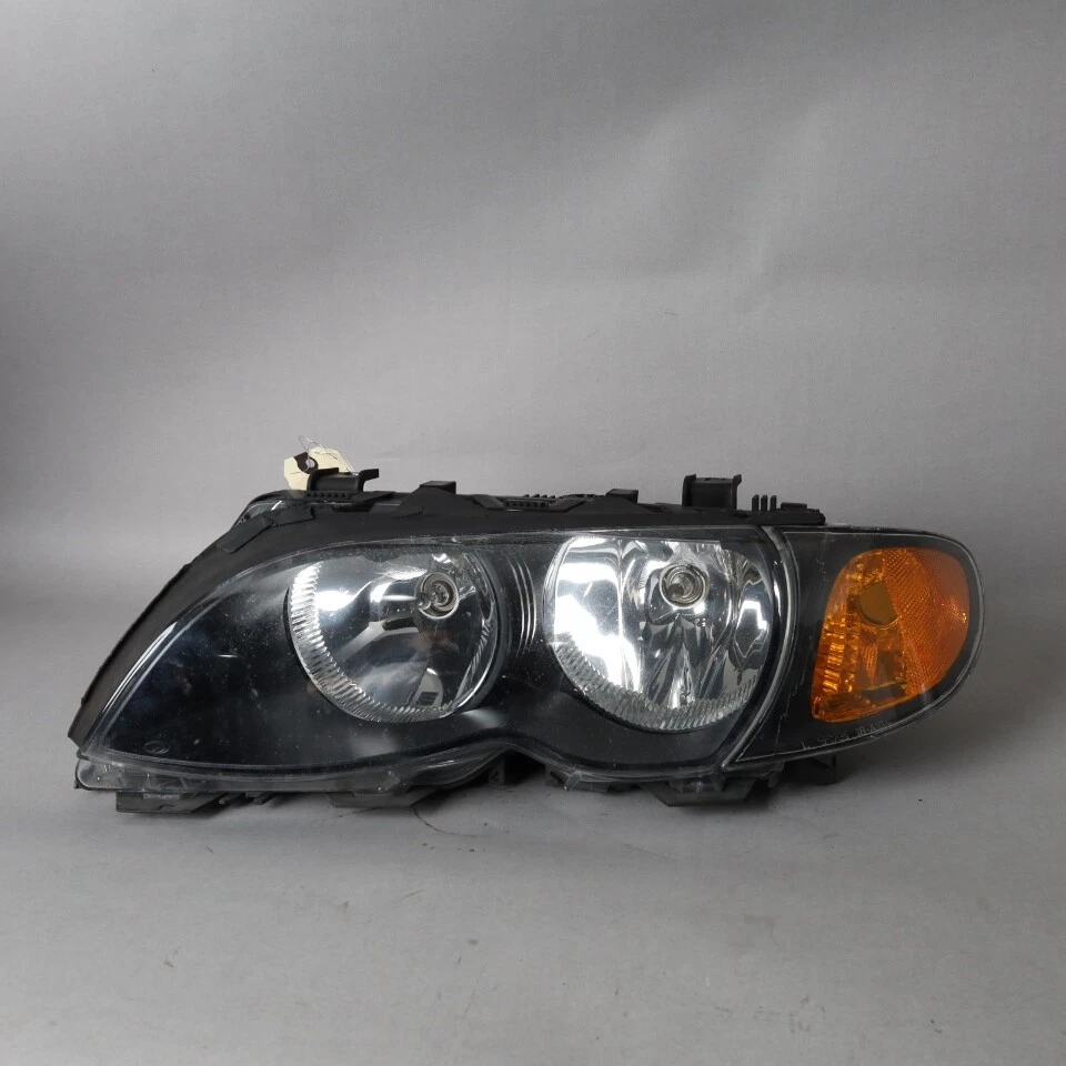 2002-2005 BMW 325i 330i Sedan Left Headlight 63126910963 OEM Used NOTE - Image 1 of 4