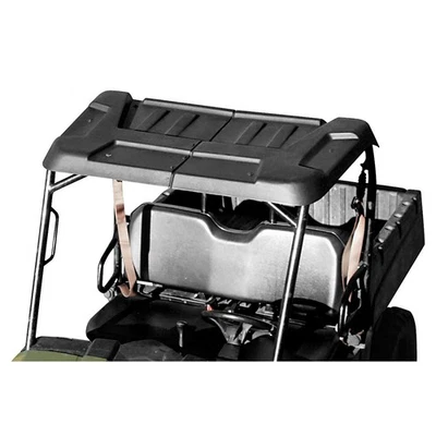 QuadBoss techo de 2 piezas con almacenamiento para Polaris Ranger 800 2014 dirección asistida eléctrica tamaño mediano LE Foto 1 de 2