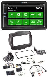 Blaupunkt Bluetooth 2DIN Lenkrad DAB USB TMC Navigation für Jeep Renegade ab 201 - Bild 1 von 12