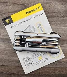 Herramienta Multi Bicicleta Topeak HEXUS II + Herramienta Cadena + Hoja de Instrucciones - Imagen 1 de 8