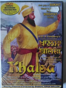 Khalsa DVD ❤️ Very Rare Sikh Historical Documentary Drama New Sealed Bollywood - Picture 1 of 5