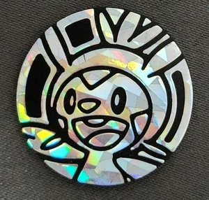 Pokémon TCG Silver Cracked Ice Holo Chespin Flip Coin - Picture 1 of 1