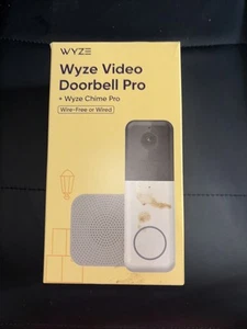 Videocitofono Wyze Pro + Chime Pro fotocamera cablata o senza fili nuovo - Foto 1 di 5