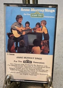 VTG Anne Murray Sings for the Sesame Street Generation Music Cassette Tape 1979 - Picture 1 of 2
