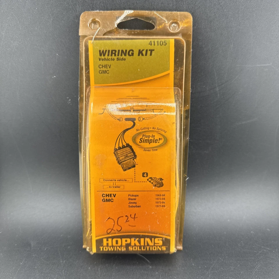 Kit de cableado de remolque Hopkins 41105 ~Se adapta a: camionetas Chevy/GMC 1968-1984 📦 Foto 1 de 4