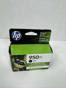 NEW FACTORY SEALED HP 950XL Black Ink Cartridge Genuine OEM OfficeJet Exp 5/2022 - Picture 1 of 6