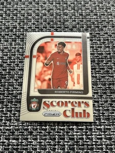 2022-23 Panini Prizm EPL Scorers Club Silver Prizm #27 Roberto Firmino Liverpool - Picture 1 of 2