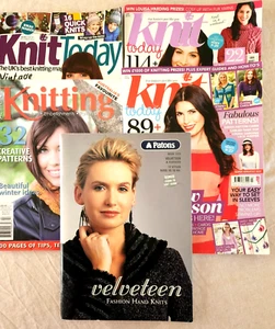 5 x KNITTING MAGAZINES/PATTERN BOOK   All BRAND NEW/ UNUSED - Picture 1 of 4