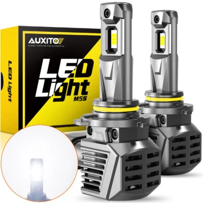 AUXITO 9005 2X LED Bombillas Faro Canbus Combo Luz Alta Baja 6500K Súper Brillante Foto 1 de 4