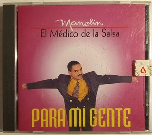 MANOLIN EL MEDICO DE LA SALSA - PARA MI GENTE - 1995 CUBAN CD ALBUM - Bild 1 von 3