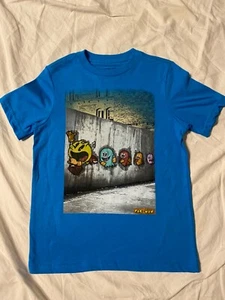 PAC-MAN video GAME GHOSTS Inky Blinky New BOYS Youth SHORT SLEEVE T-Shirt L@@K! - Picture 1 of 5