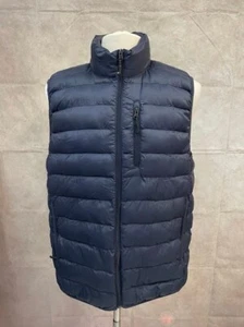 32 Degrees Heat Men's Blue Insulated Vest Full Zip Size L - Picture 1 of 6