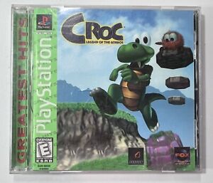 Croc: Legend of the Gobbos PS1 (Sony PlayStation 1, 1998) Complete W/ Manual