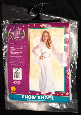 Rubie's Feathered Fashions Child's Snow Angel Costume Large NEW SEALED - Image 1 of 2