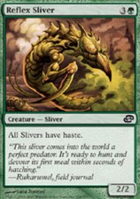 1x Reflex Sliver - Foil LP, English MTG Planar Chaos