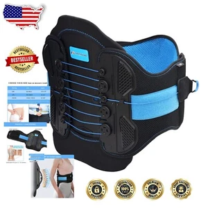 Adjustable LSO Back Brace - Comfort Foam & Decompression Plate for Pain Relief - Picture 1 of 11