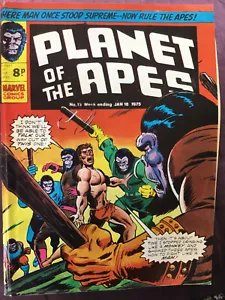 Marvel Comics-Planet of the Apes No.13,18/1/75 - Picture 1 of 2