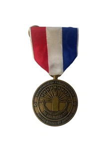 Commemorative DOT 9/11 Service Military Medal - Full Size USA Tribute - Bild 1 von 2