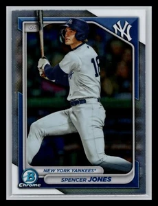 2024 Bowman #BCP-32 Spencer Jones New York Yankees - Picture 1 of 2