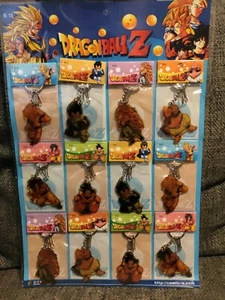 Dragon Ball Z Keychains Complete Store Display Vintage Rare Goku, Vegeta, More - Picture 1 of 9