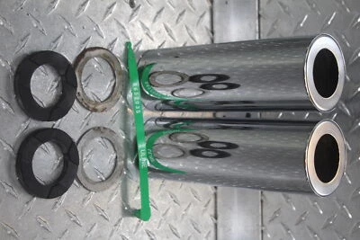 Kawasaki Vulcan 1500 2004 VN1500L NOMAD FI horquilla delantera cubiertas inferiores protectores inferiores Foto 1 de 4