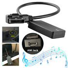 For Audi Vw Aux Audio Cable Adapter Ami Mdi Mmi Bluetooth Music Interface New Cn
