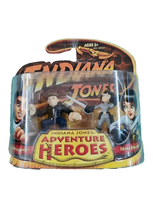 Hasbro gioco Indiana jones Adventure Heroes Mutt willians,Irina Spalko - Immagine 1 di 2