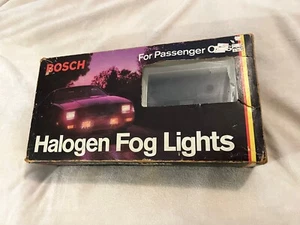 Vintage Bosch Pilot Halogen Fog lights W/ Covers #22451 Complete NOS - Picture 1 of 24