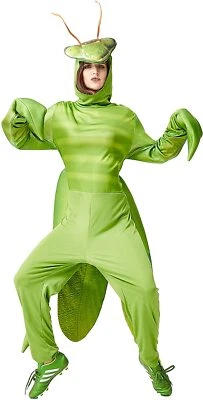 Praying Mantis Costume for Adult Men Women Insect Bug Halloween Cos Fancy Dress - Image 1 of 4