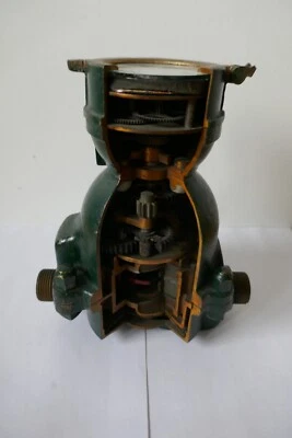 ancien compteur eau Maurice Eyquem cabinet curiosité instrument mesure insolite - Photo 1/4