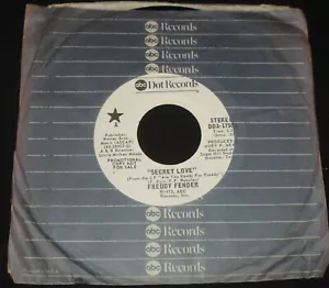 FREDDY FENDER - SECRET LOVE- 1975 ABC PROMO MINT USA Country Western Pop - Bild 1 von 1