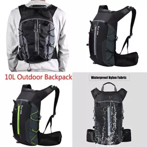 Leichter Fahrrad-Rucksack Bauchgurt Biker Daypack Freizeit-Rucksack gepolstert - Bild 1 von 24